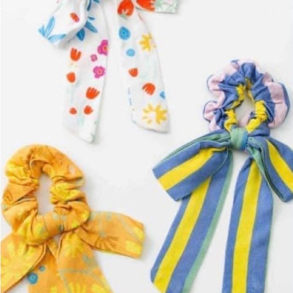 Noonday Collections Sunlit Scrunchies, set of 3